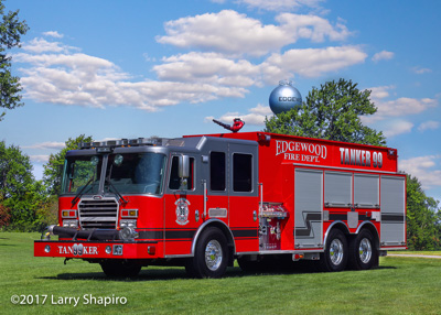 Edgewood Fire Department Anderson IN KME Predator pumper tanker fire truck shapirophotography.net Larry Shapiro photographer